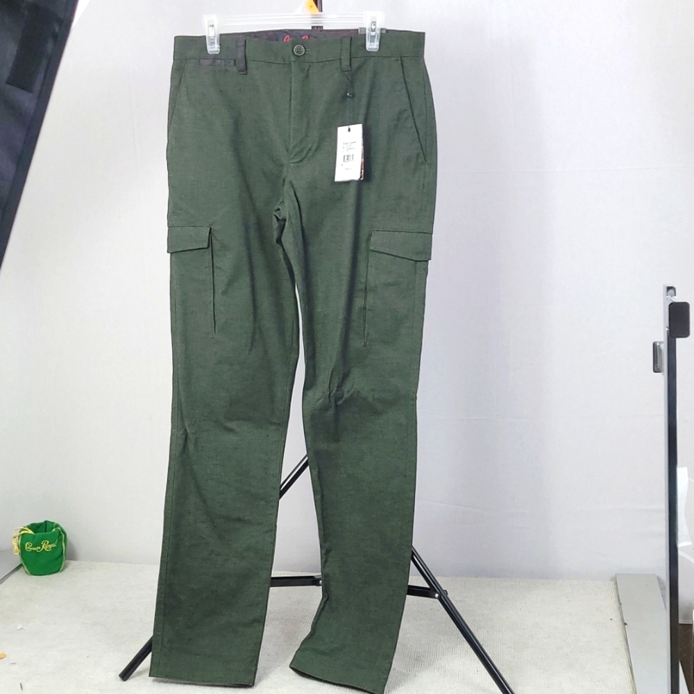 Robert Graham tailored kipling Olive Colvin pant size 32.